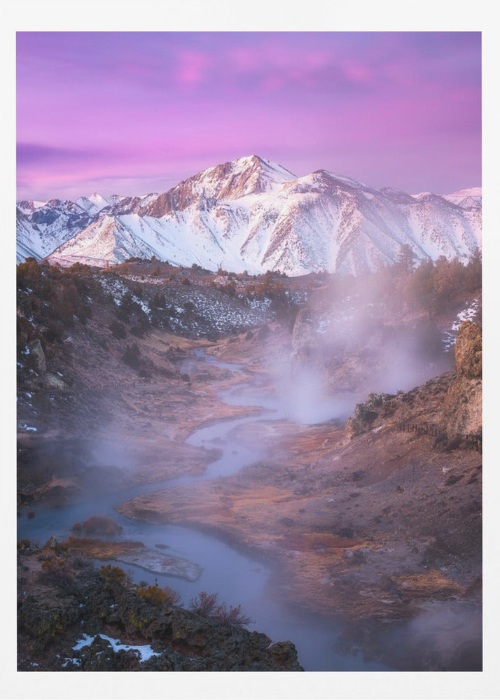 Pink Eastern Sierra | Poster