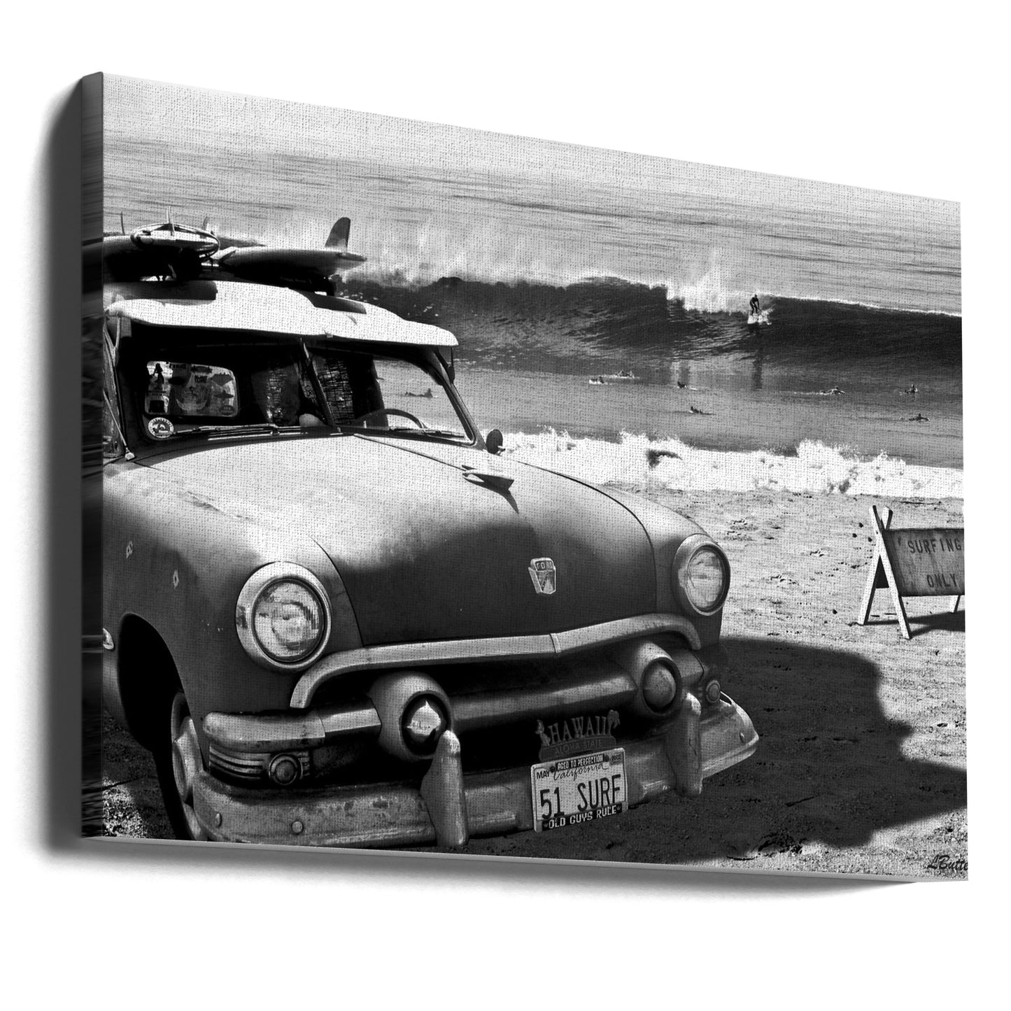 Klassisk Ford Woody | Lærredsbilleder