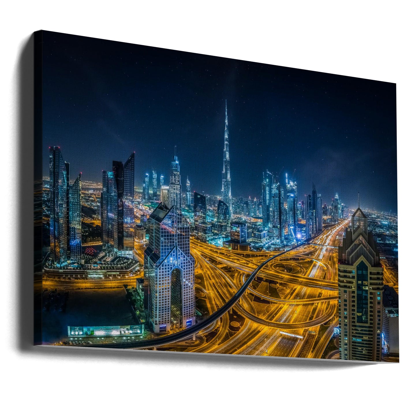 Blue city | Canvas