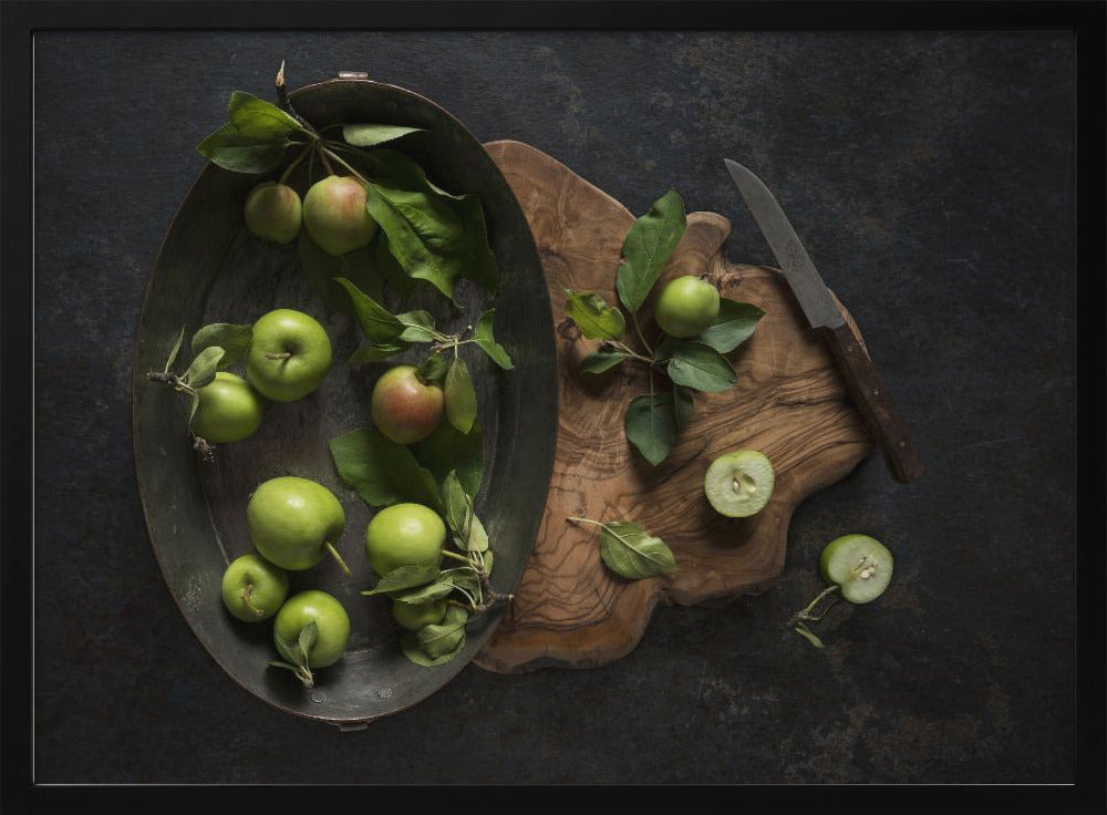 Green apples | Poster