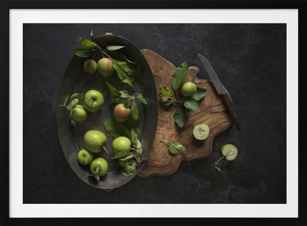 Green apples | Poster
