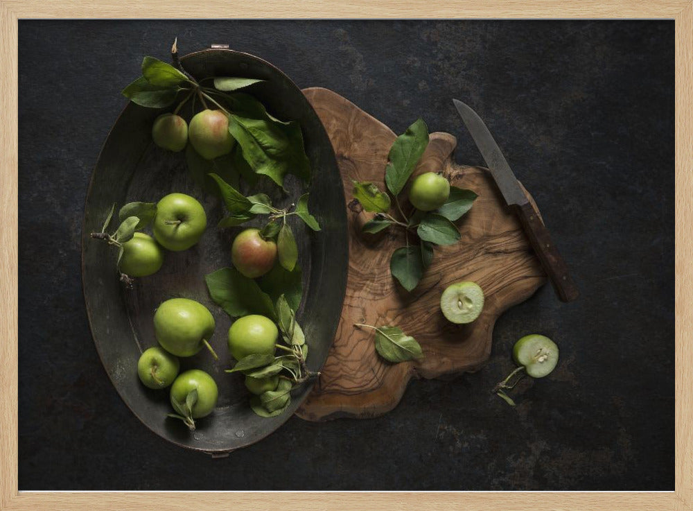 Green apples | Poster