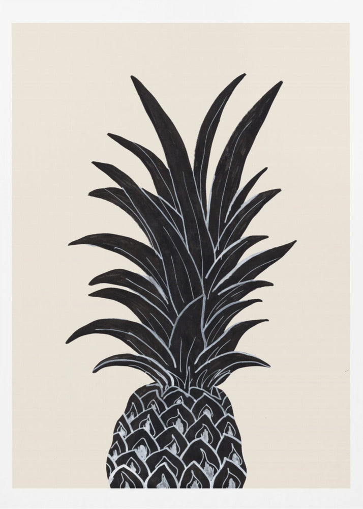 Ananas noir | Affiche