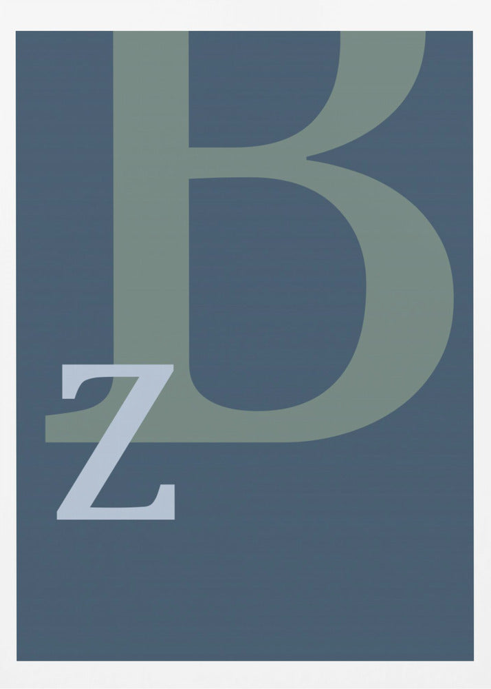 Letter B | Poster