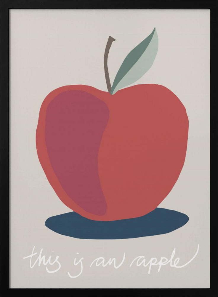 This is an Apple | Poster