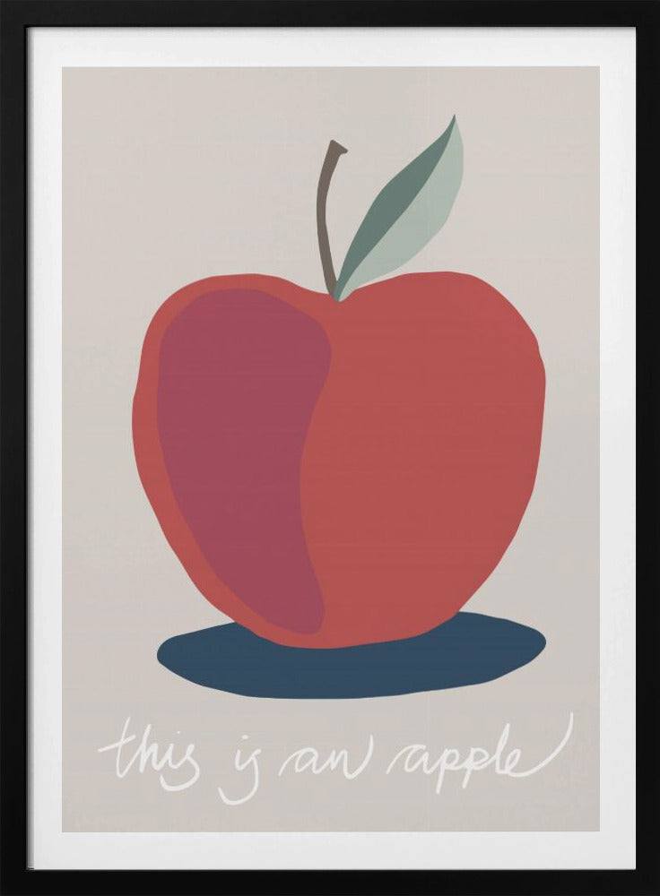 This is an Apple | Poster