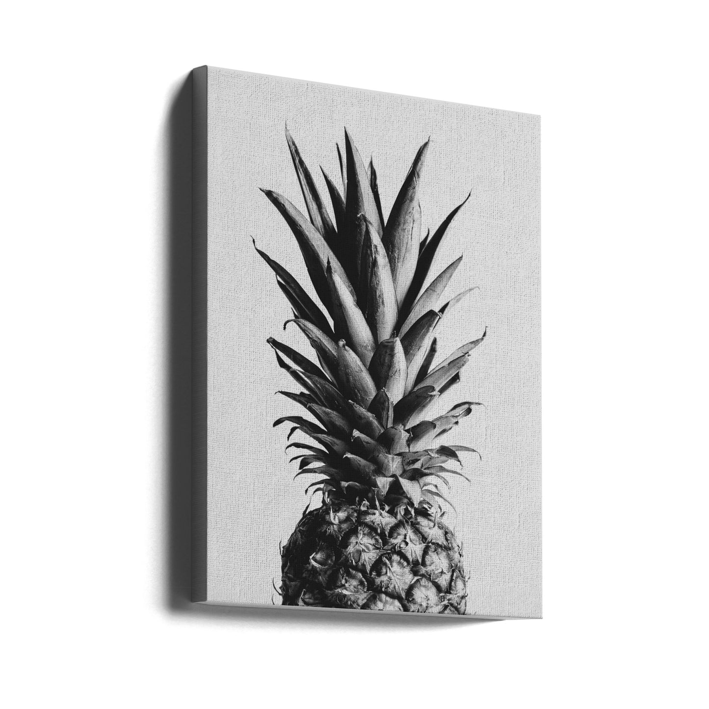 Ananas Svart & Vit 02 | Canvas