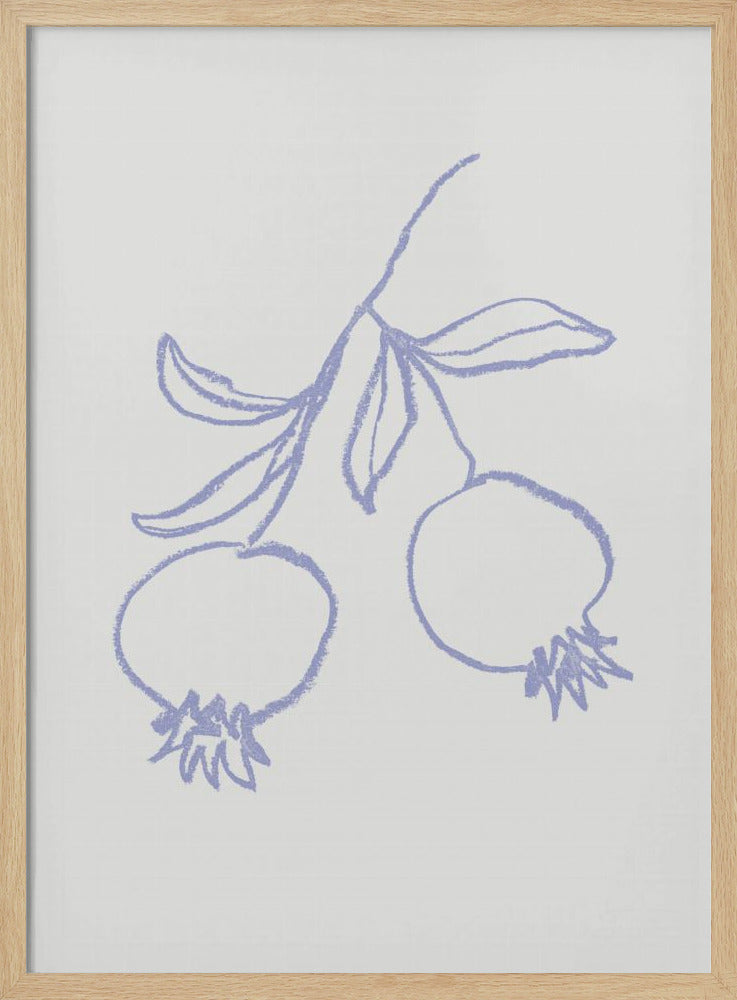Granatæble Syren | Plakater - Kunsttryk