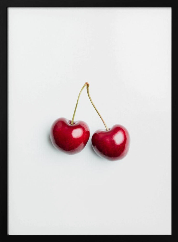 Coppia di ciliegie | Poster - Stampe d’Arte