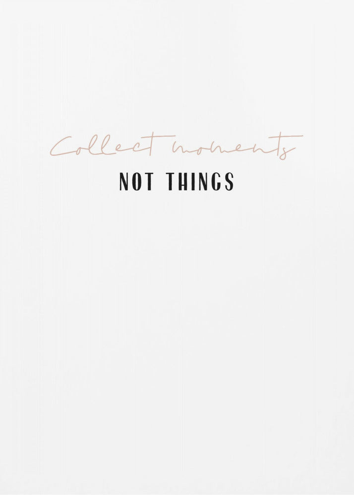 Moments Over Things | Poster