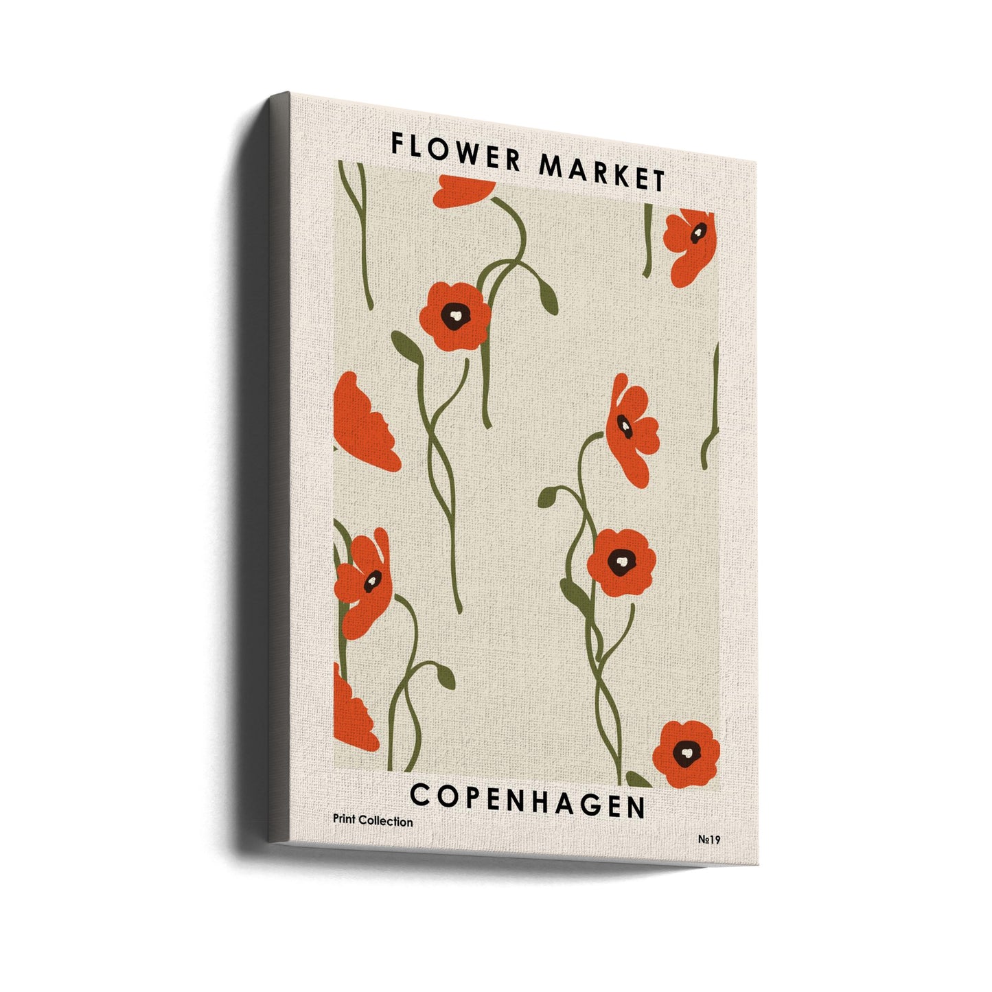 Blumenmarkt Kopenhagen | Leinwand-Bilder
