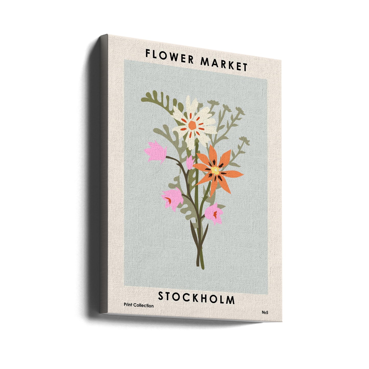 Blomstermarkedet Stockholm | Lerretsbilder