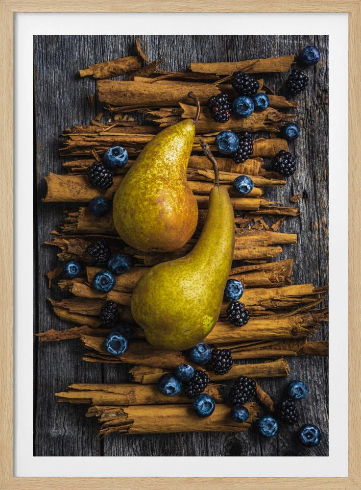 Pears and cinammon | Poster