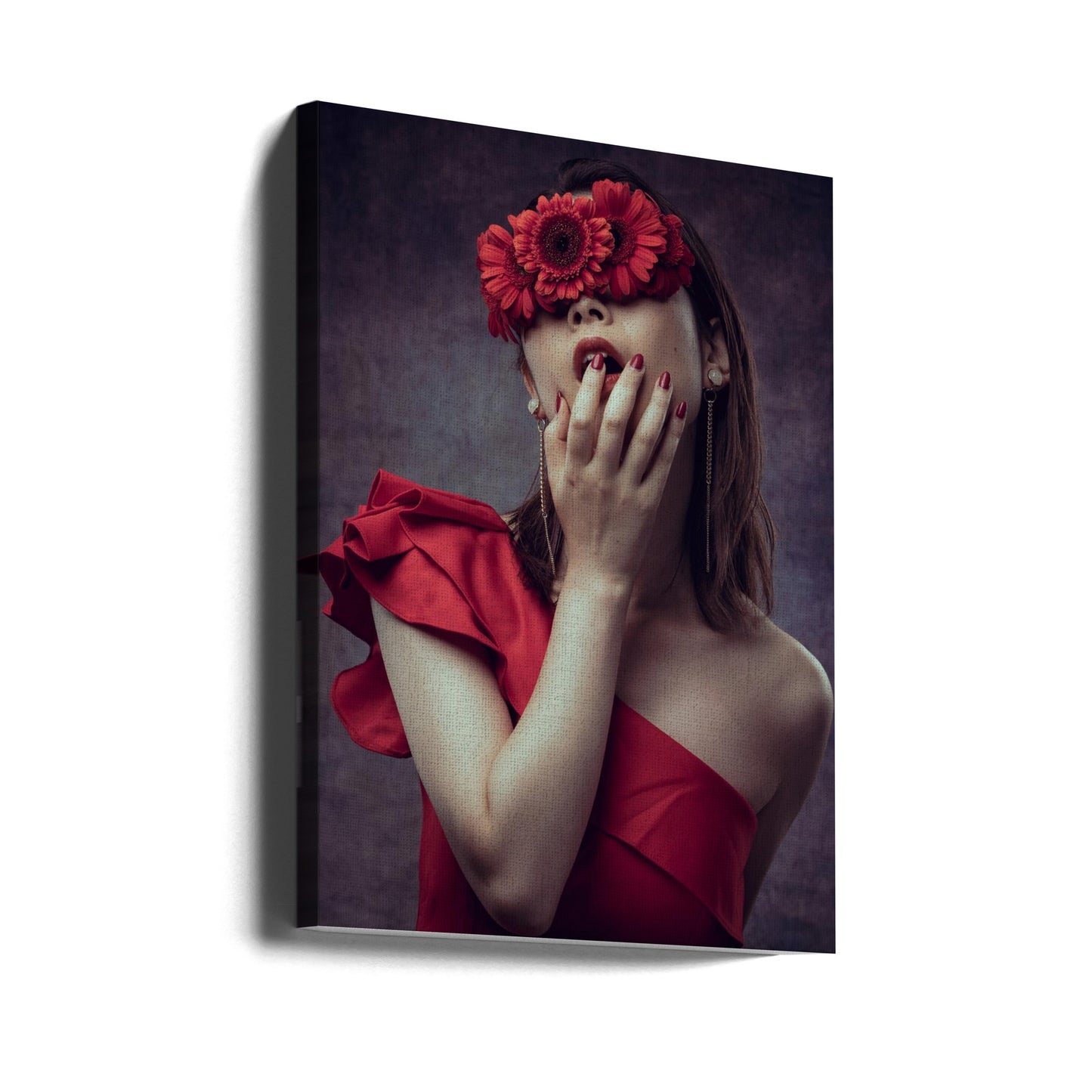 Gerberaflicka | Canvas