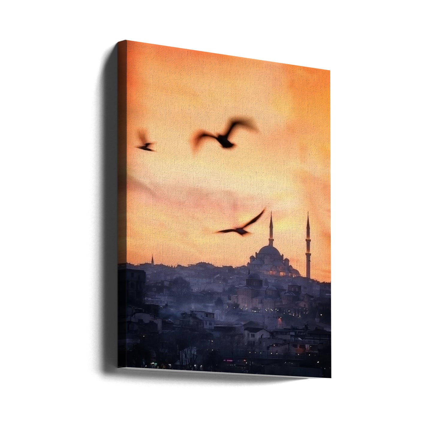 Solnedgang i Istanbul | Lærredsbilleder