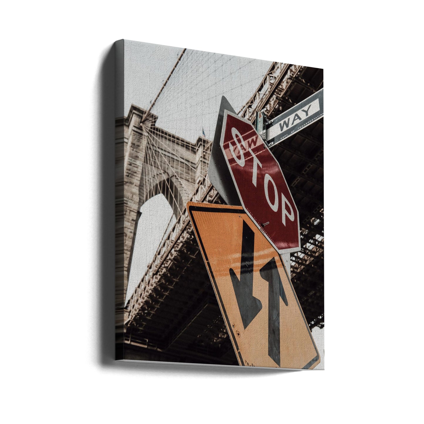Brooklyn Bridge Stoppested | Lærredsbilleder