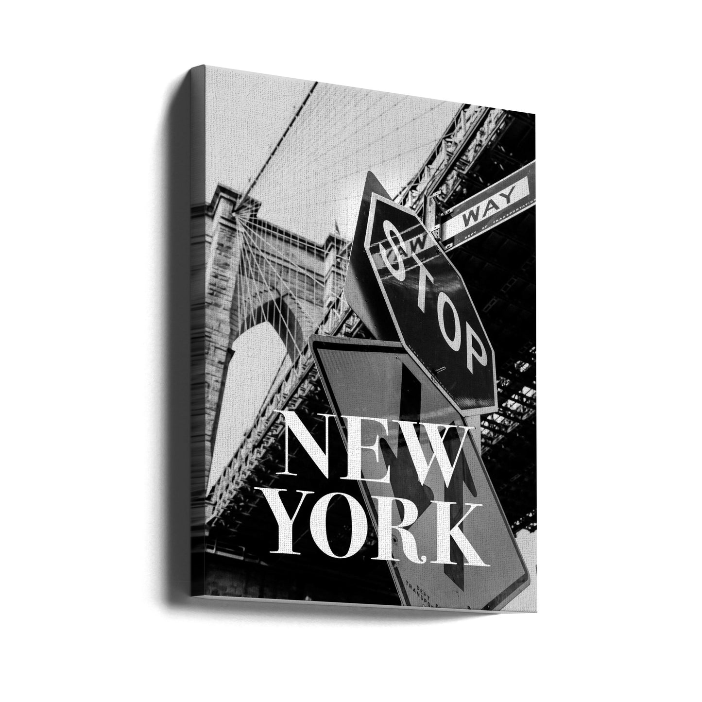 Ponte di Brooklyn a New York | Stampe su Tela