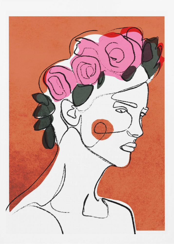 Floral Contemplation | Poster