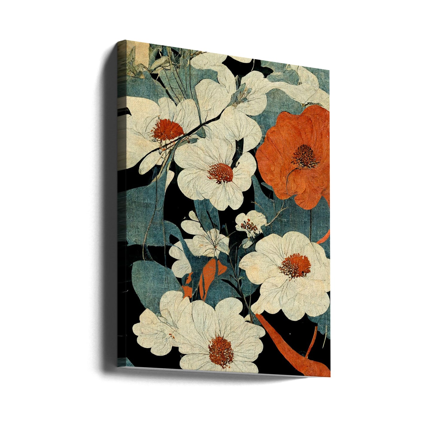 Asian Flowers | Canvas