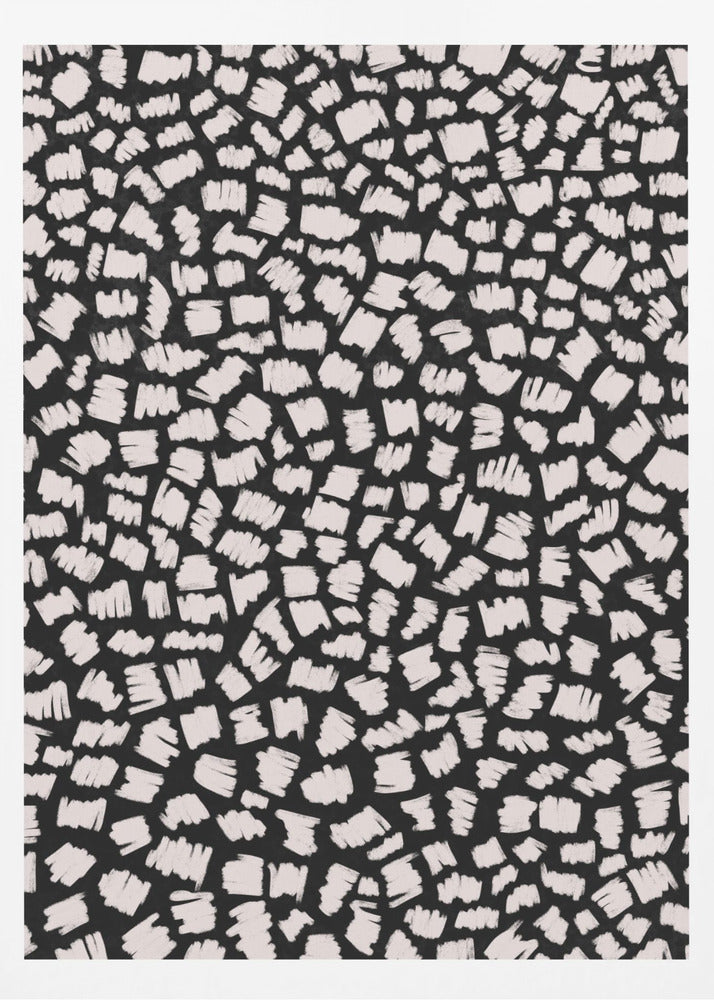 Tourbillons monochromes | Affiche