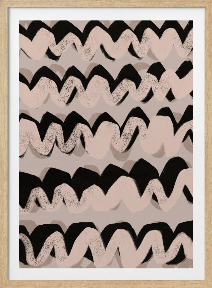 Zigzag-tapet | Poster