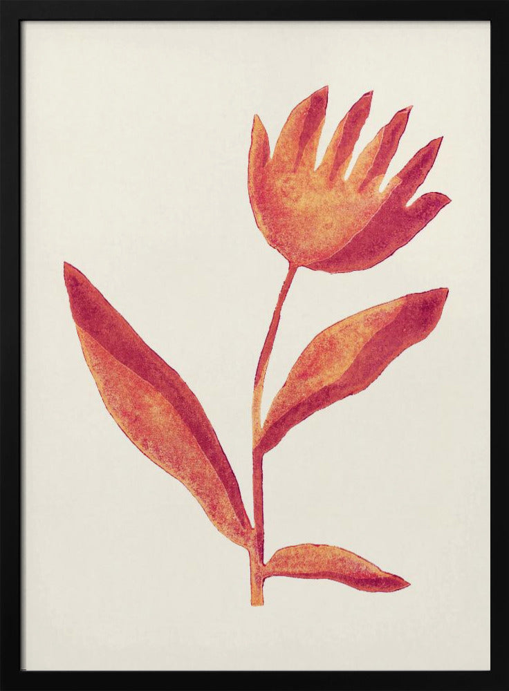 Linoleumsnitt / Viva Magenta | Poster