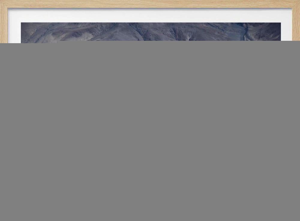 Aerial View of the River on Tibet Plateau | Poster