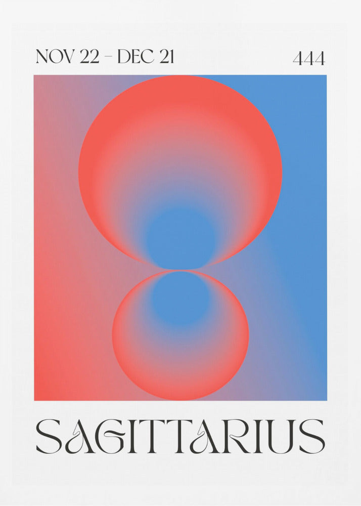 Design moderne Sagittaire | Affiches