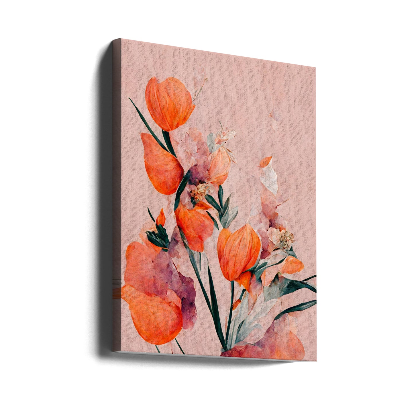 Oranssit tulppaanit | Canvastaulut