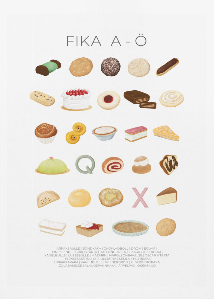 FIKA A-Ö | Poster