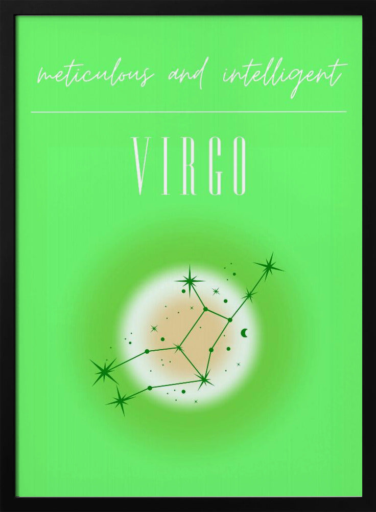 Virgo Zodiac Print Art | Poster