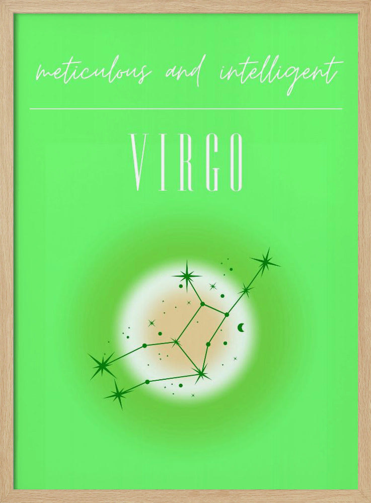 Virgo Zodiac Print Art | Poster