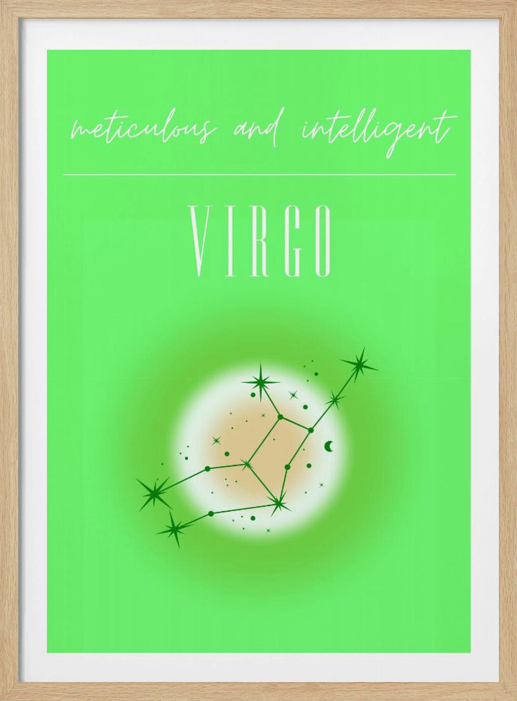 Virgo Zodiac Print Art | Poster