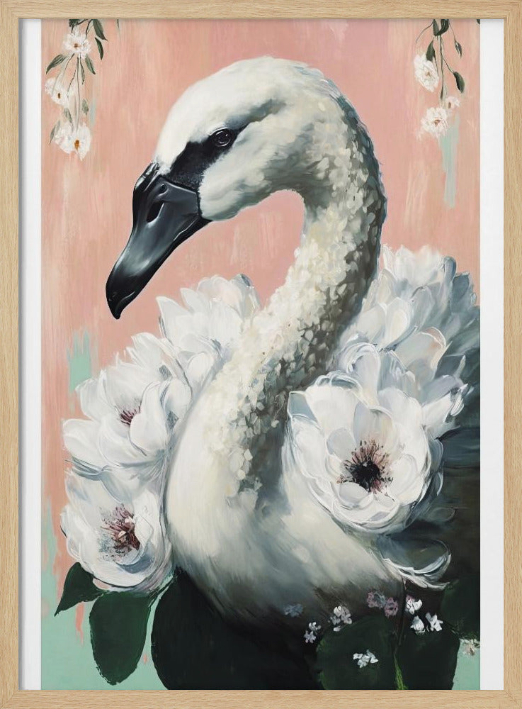 Der Schwan | Poster - Kunstdruck