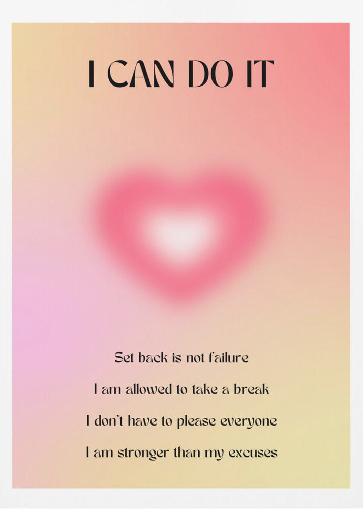 Affiche d'aura motivante | Affiches