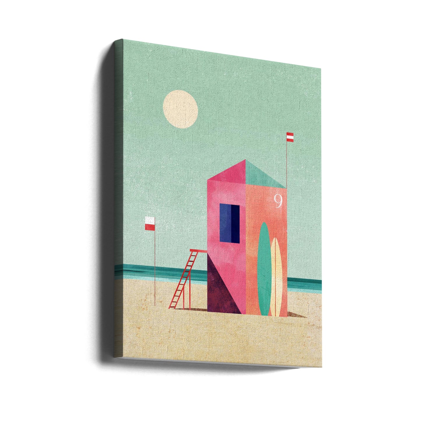 Cabaña de surf | Impresiones en Lienzo