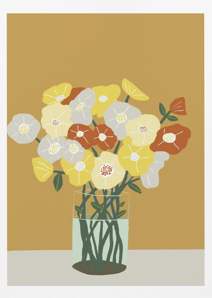 Vase de fleurs | Affiche