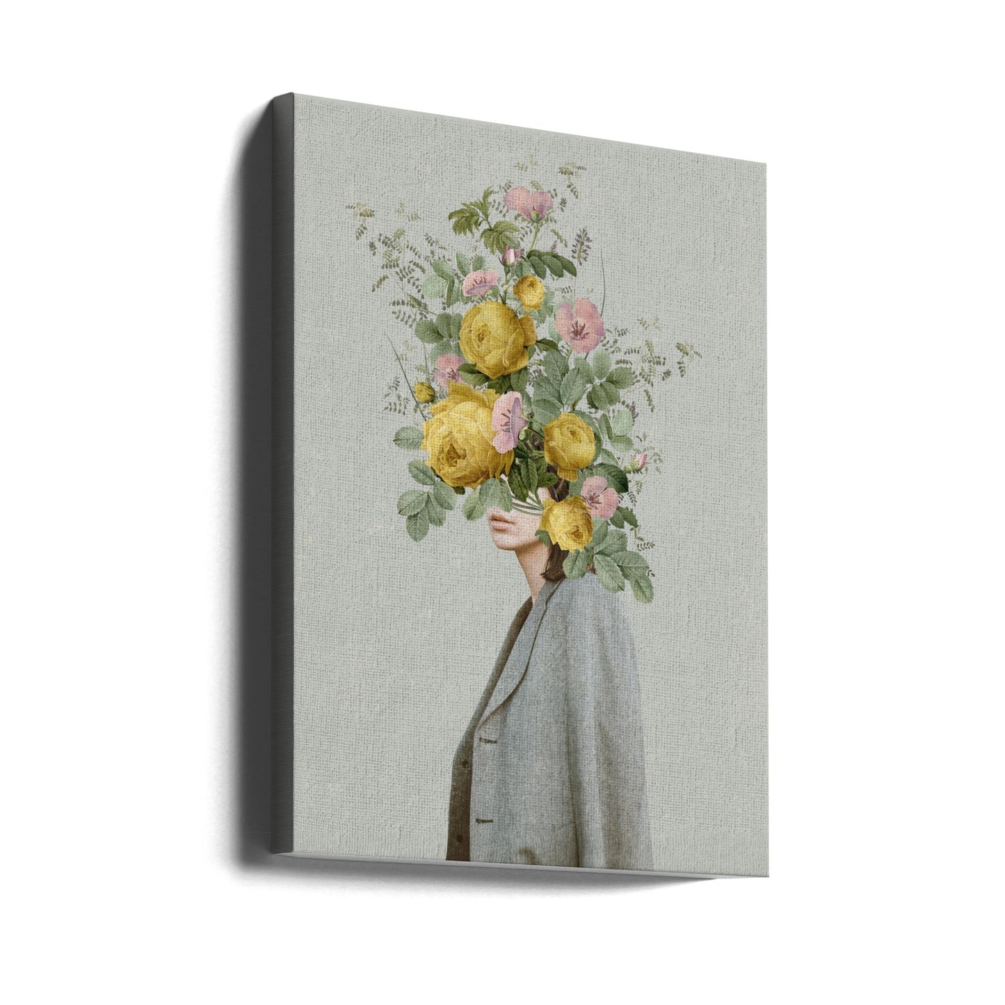 Geel boeket | Canvasprints