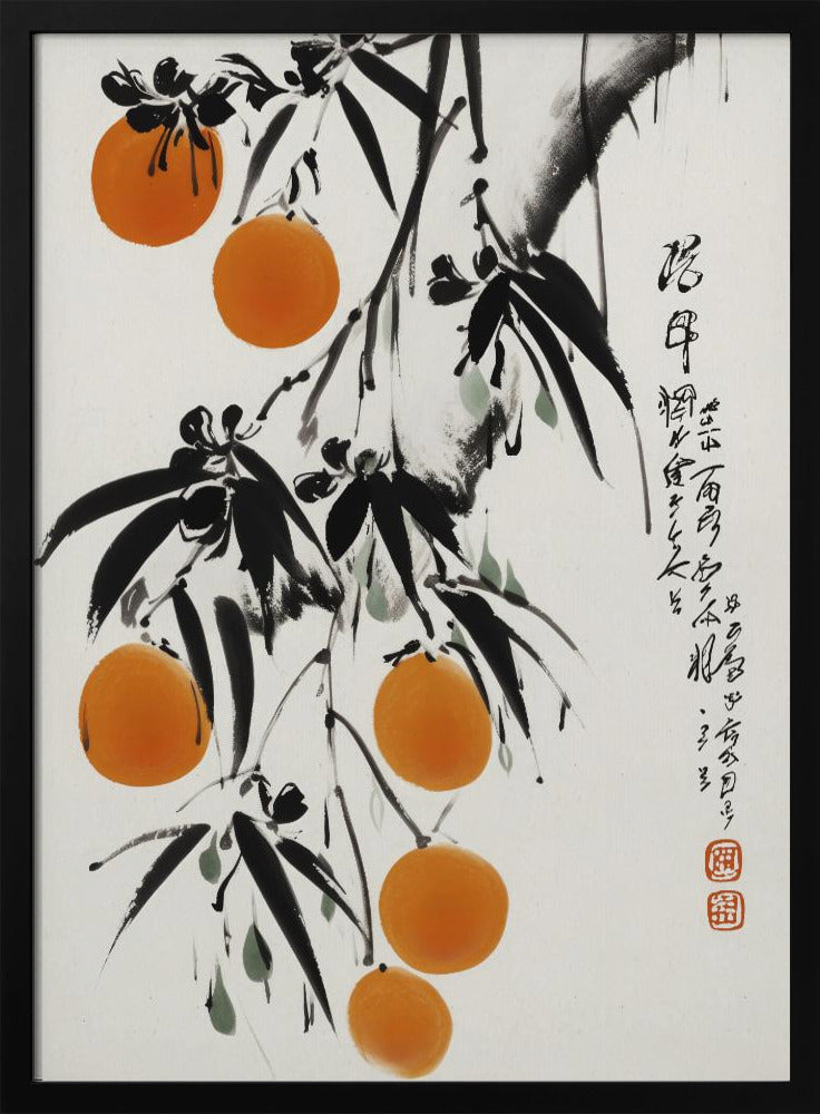 Japanese Oranges | Poster