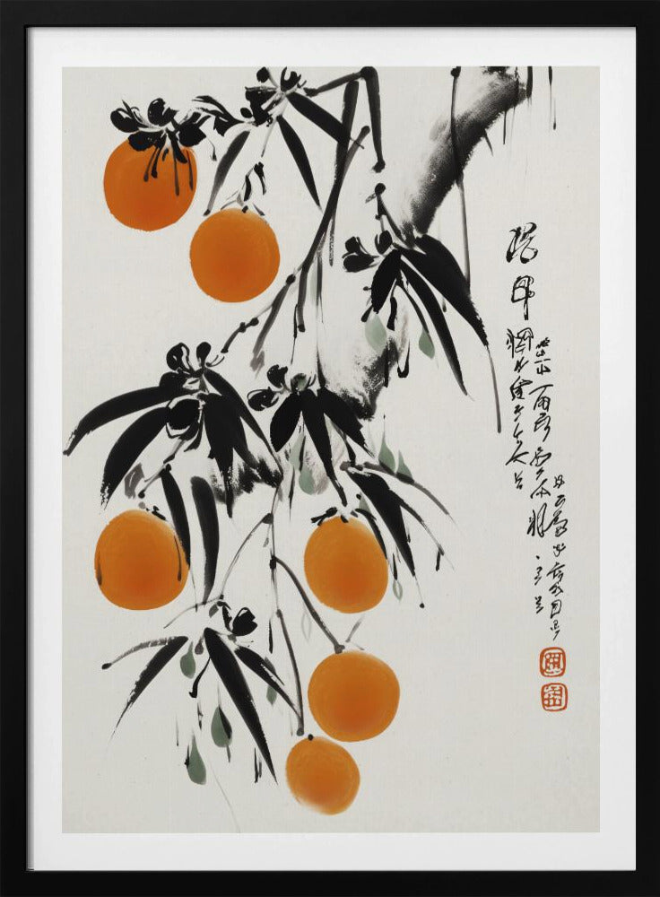Japanese Oranges | Poster