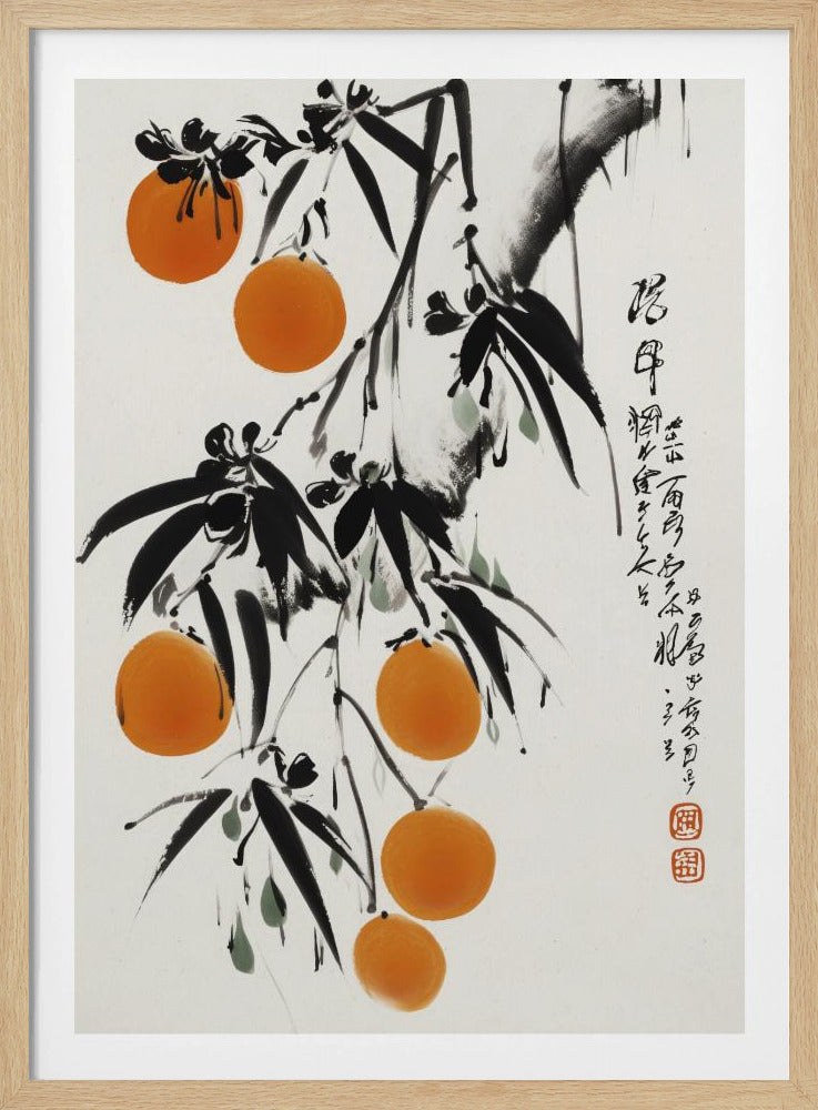 Japanese Oranges | Poster