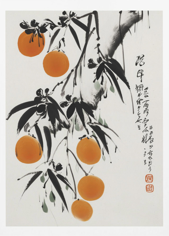 Japanese Oranges | Poster