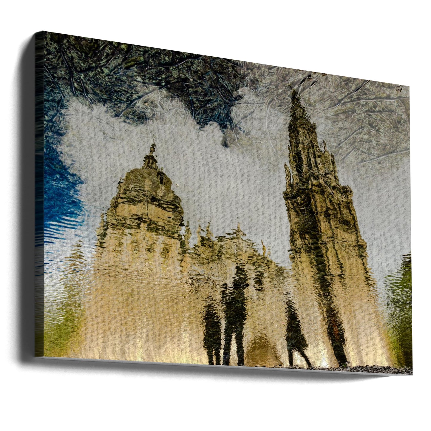 Toledo Katedral Reflektion | Lærredsbilleder