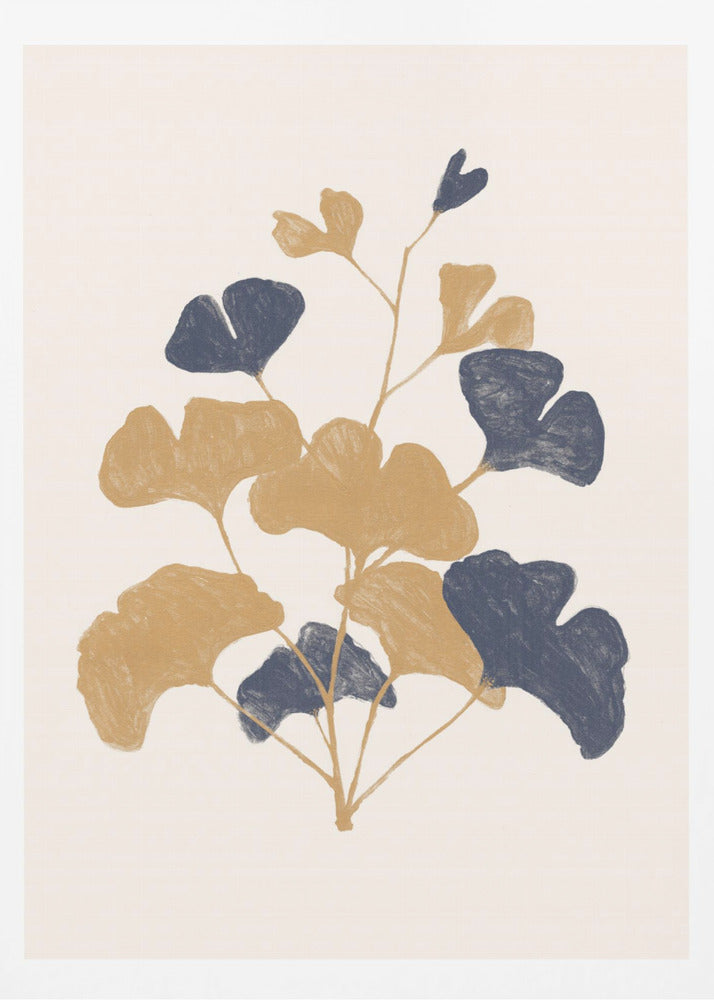 Ginkgo doré | Affiche