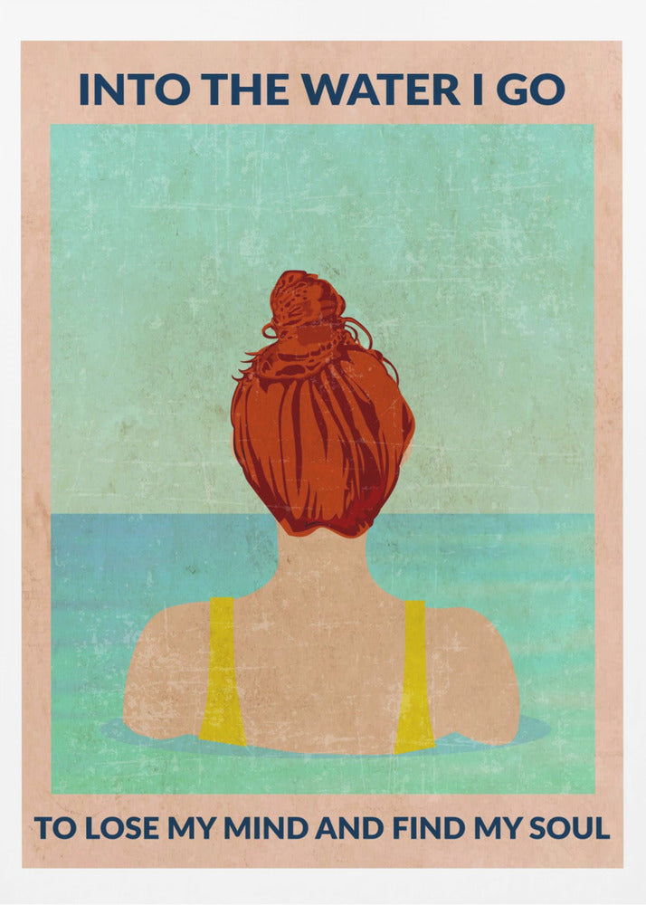 Dans l'eau (rousse) | Affiches