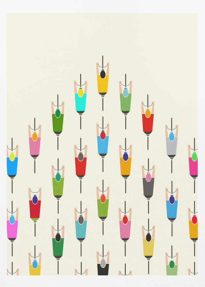 En tête du peloton | Affiche