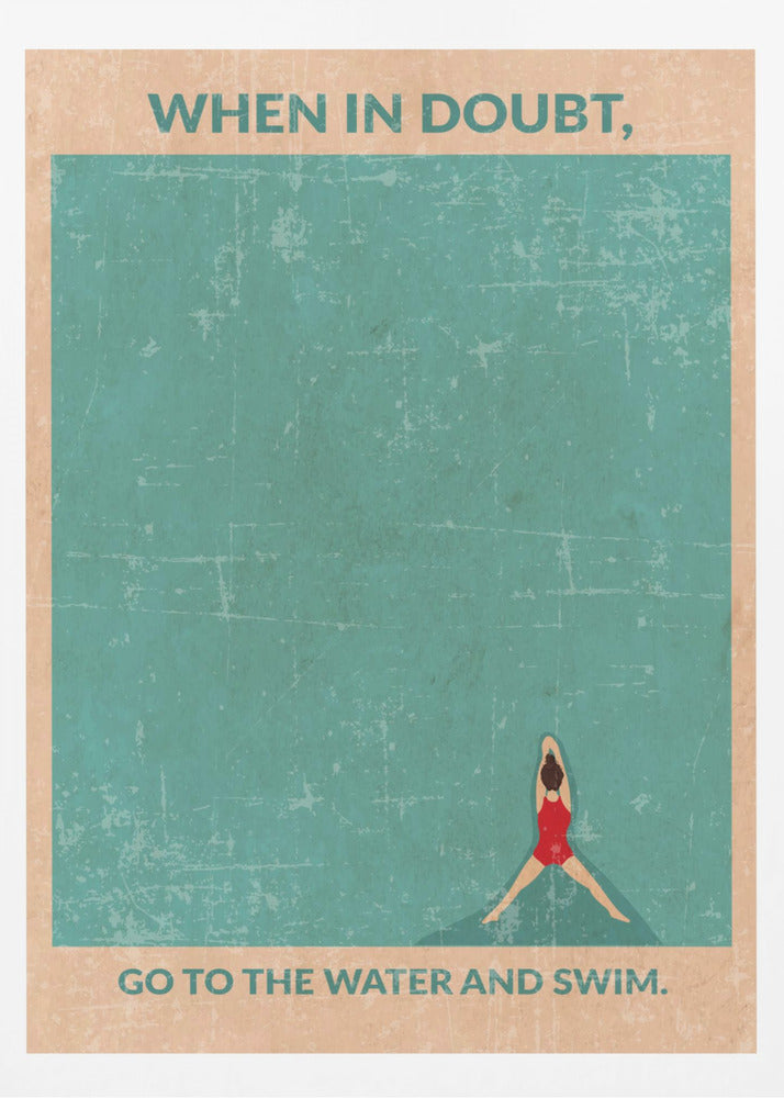 Open Water Standard Wall Art | Poster
