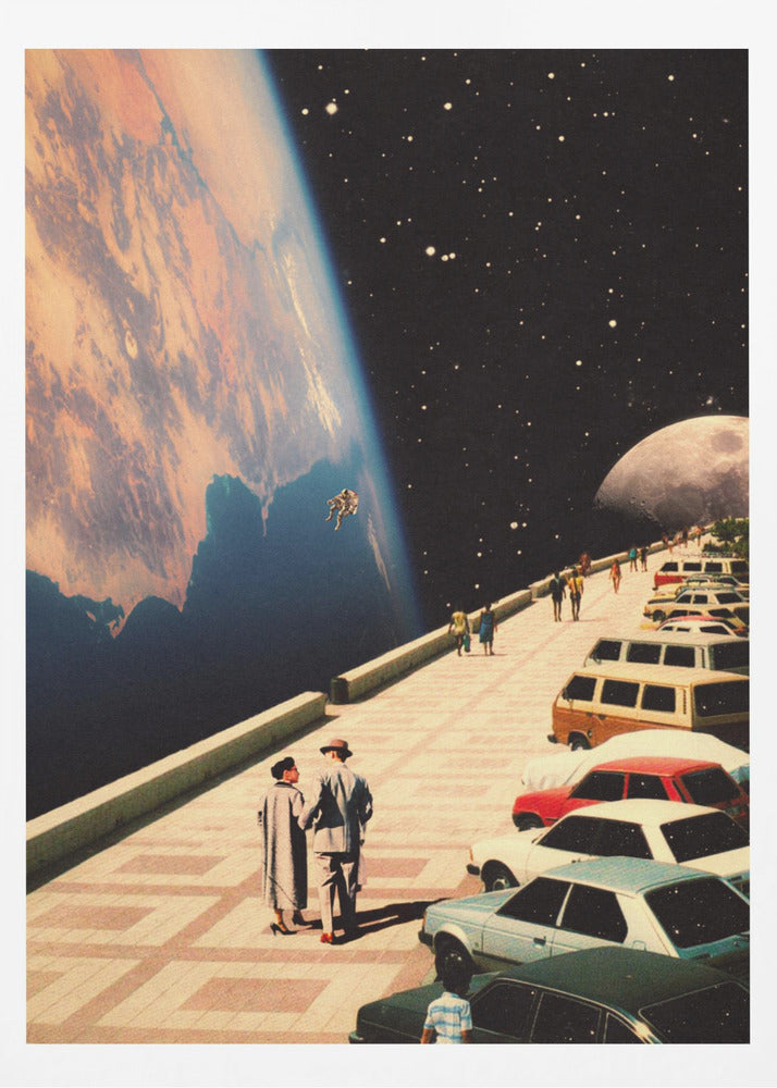 Promenade spatiale | Affiche