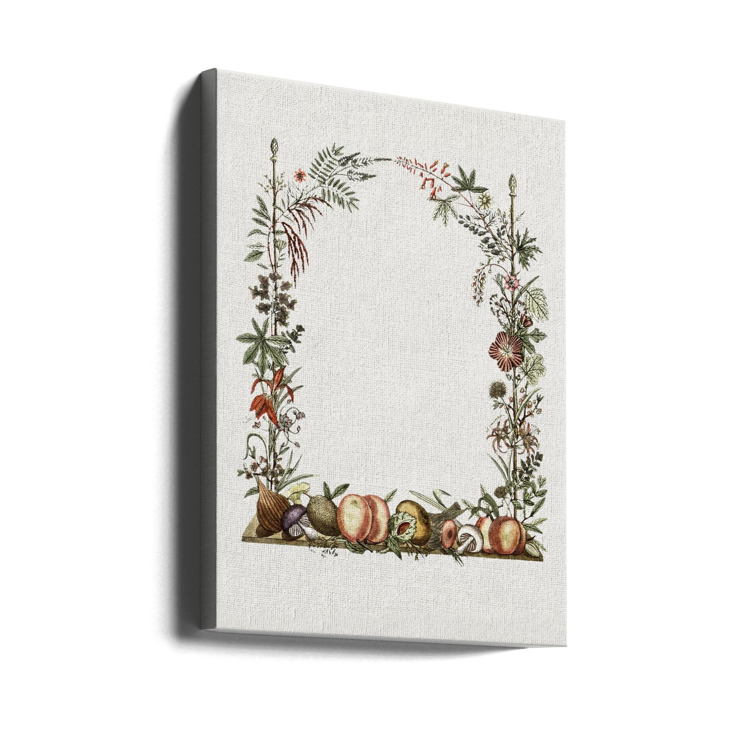 Handritad botanisk ram | Canvas