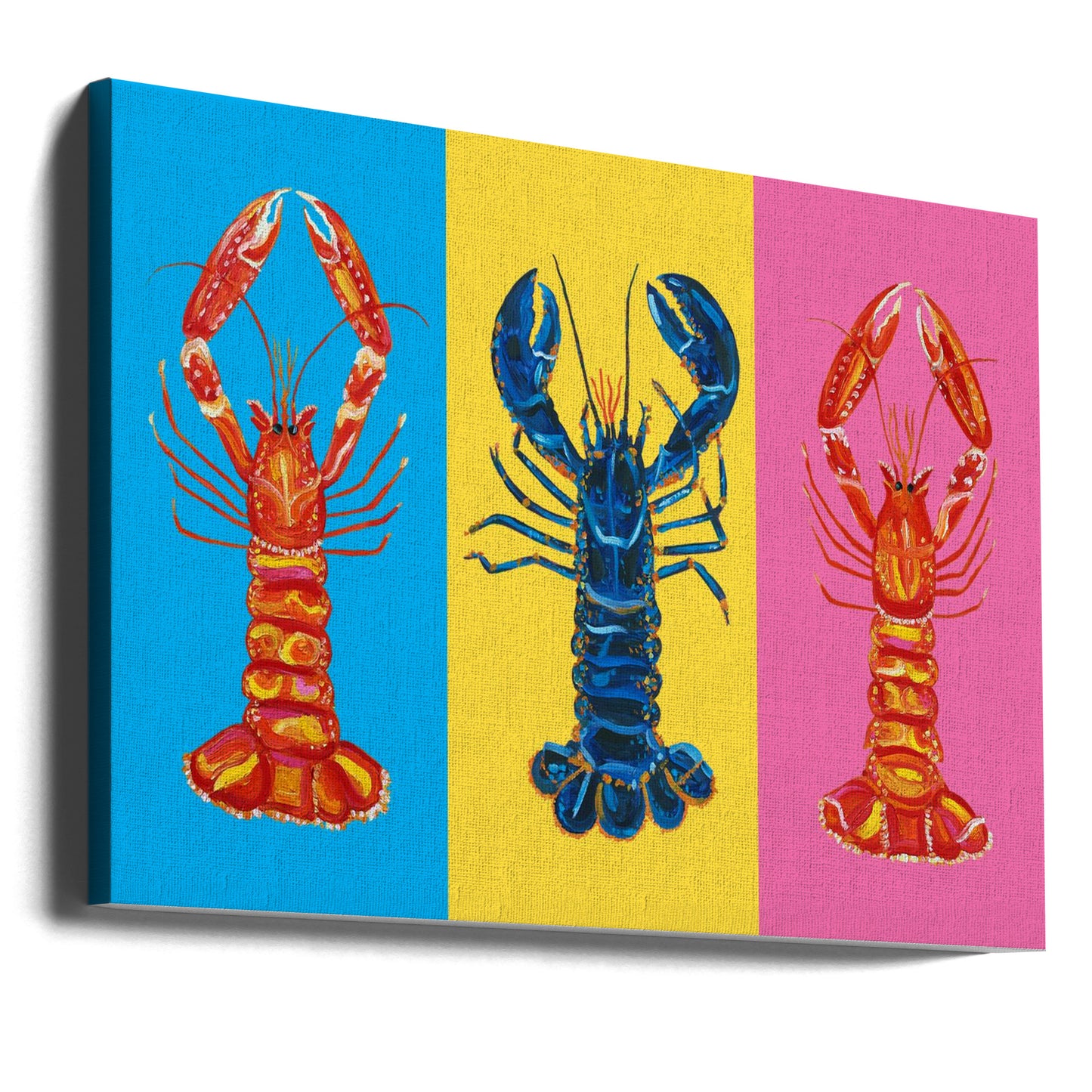 Lobster Langoustines Pop Art | Lærredsbilleder